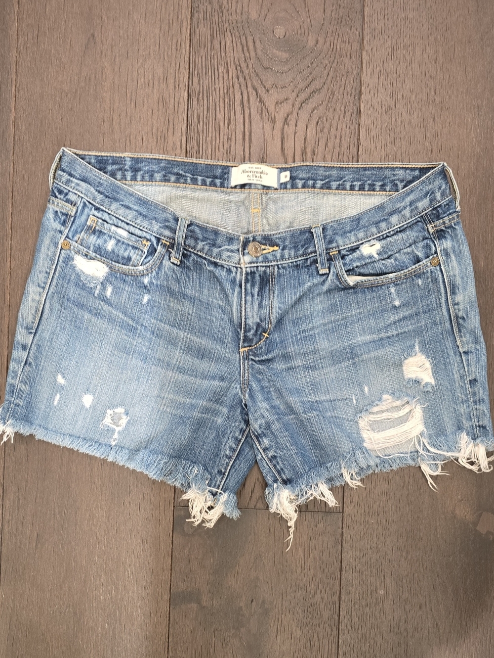 Early 2000's Abercrombie And Fitch Jean Shorts Low Rise